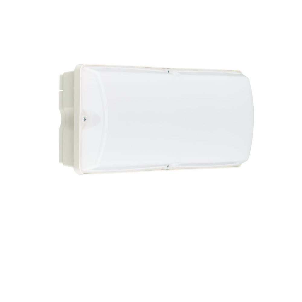 Philips Ledinaire Square LED wall light 6W 4000K 630 lumens IP65 IK08 White with motion sensor
