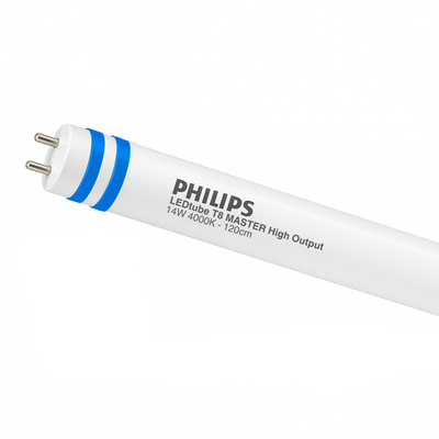 Philips MAS LEDtube HF 1200mm HO T8 14W 4000K Kaltweiß 2100 Lumen G13 Matt CE RoHS