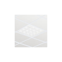 Philips PowerBalance gen2 LED recessed panel light 24W 4000K 3400 lumens DALI dimmable UGR16 597x597mm White