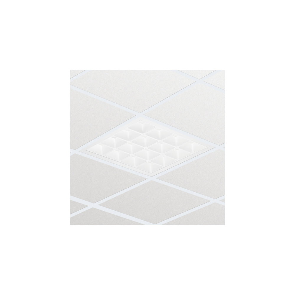 Philips PowerBalance gen2 LED recessed panel light 24W 4000K 3400 lumens DALI dimmable UGR16 597x597mm White
