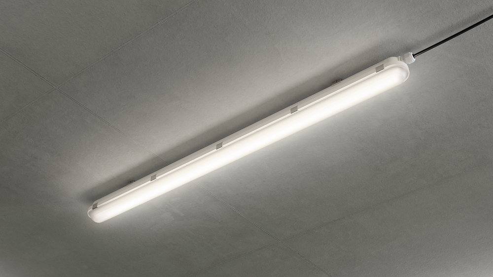 Philips WT120C G2 LED waterproof light, 45W 4000K 6000 lumens, 1515mm, IP65 IK08 DALI dimmable