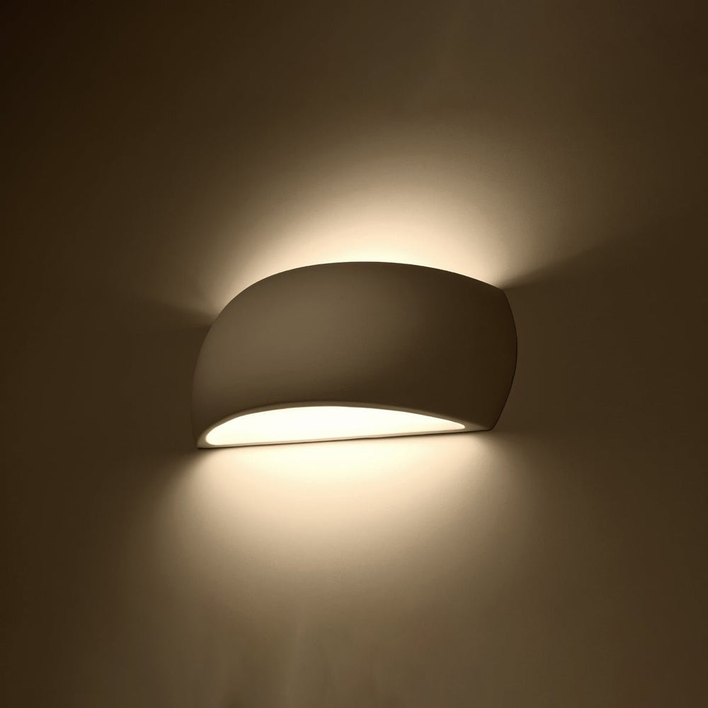Sollux Lighting pontius LED wall lamp ceramic gold IP20 50W 220-240V AC