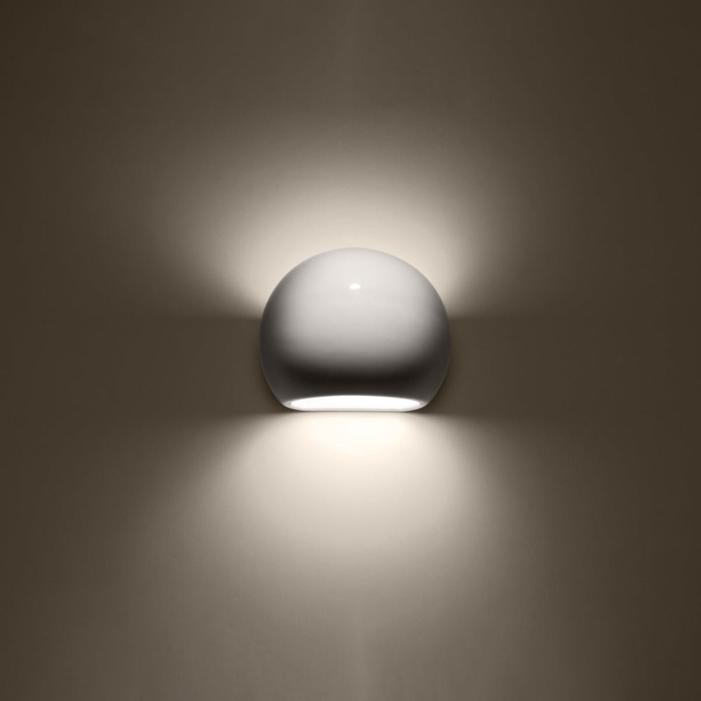 Sollux Lighting LED lamp 50W aluminum globe, IP20, 220-240V, 4000K, matte gold finish