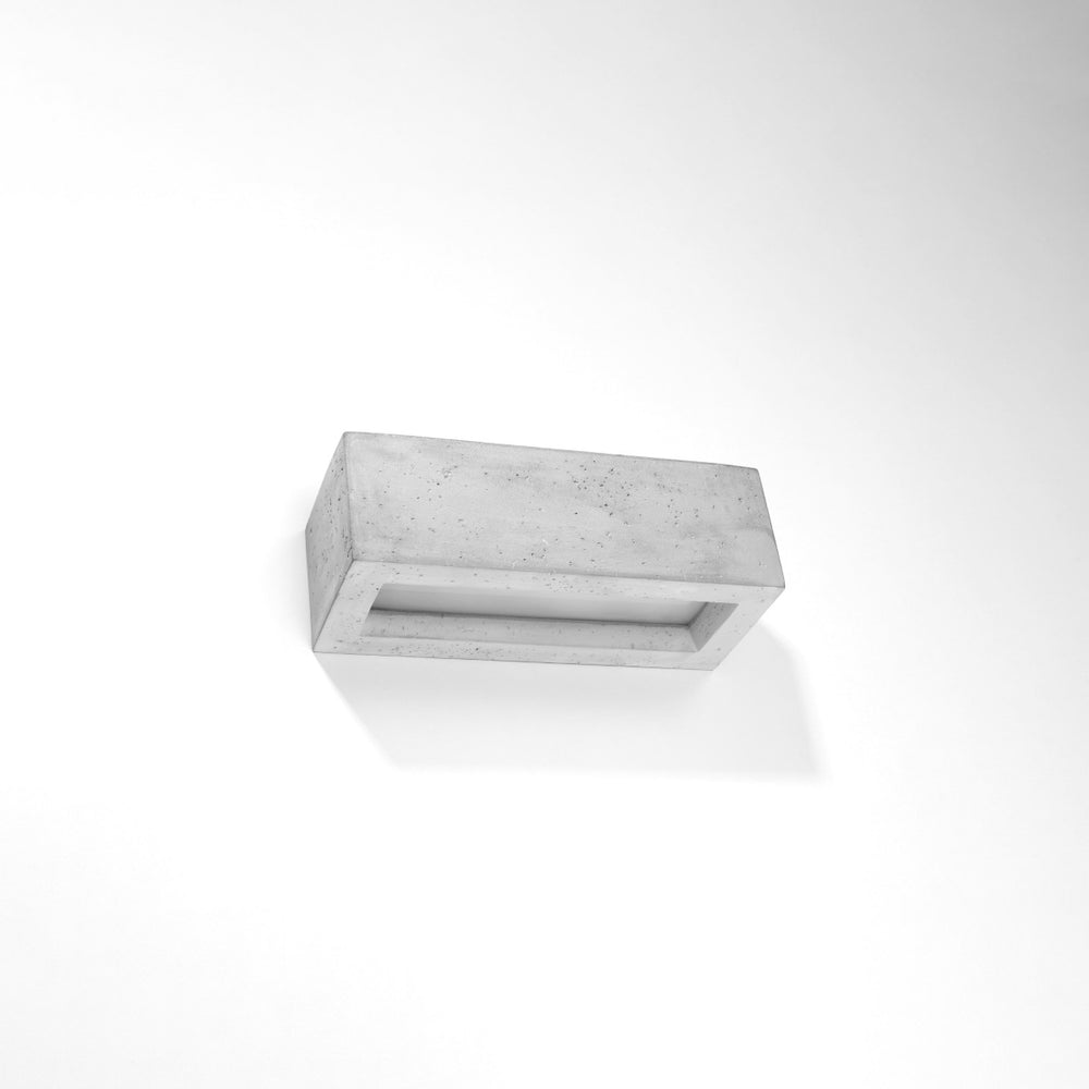 Sollux Lighting LED wall lamp vega 30 with E27 fitting 50W aluminum