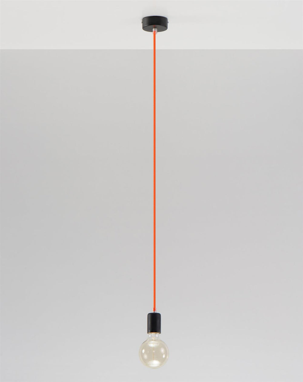 Sollux Lighting Hanglamp Edison orange LED lamp, IP20, 220-240V, Tsong brand