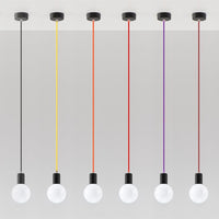 Sollux Lighting Hanglamp Edison orange LED lamp, IP20, 220-240V, Tsong brand