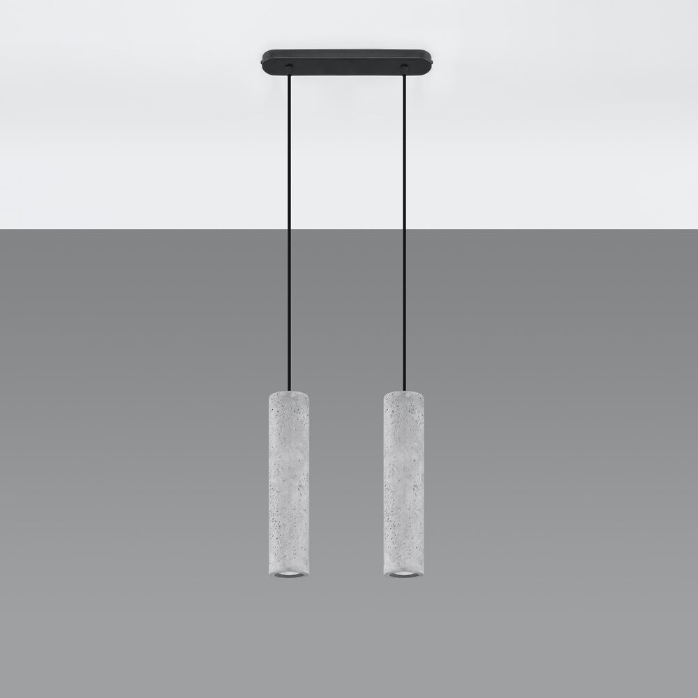 LED hanglamp beton LUVO by Sollux Lighting with E27 fitting 220-240V