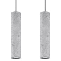 LED hanglamp beton LUVO by Sollux Lighting with E27 fitting 220-240V