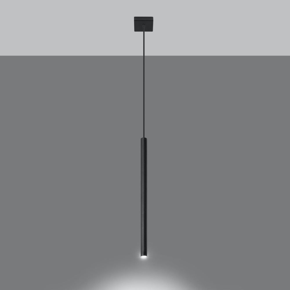 Sollux Lighting LED hanglamp zwart pastelo with G9 socket and 50W power
