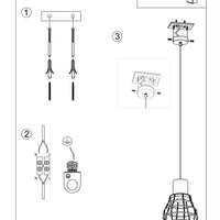 sollux lighting hanglamp RIDA LED lamp 220-240V AC IP20