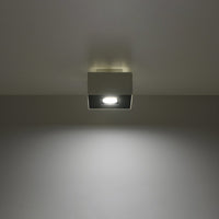 Tsong plafondspot MONO 1 white LED lamp, IP20, aluminum, 220-240V