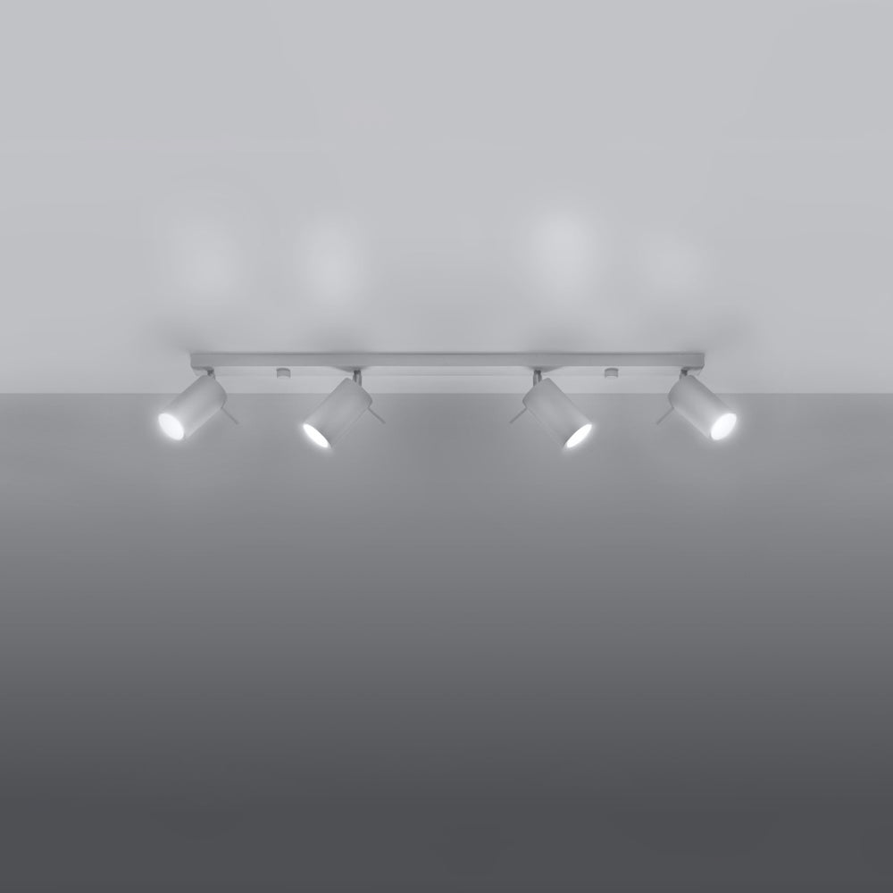 Sollux Lighting LED plafondspot 4x GU10 220-240V mat goud