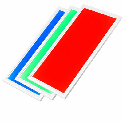 LED-Panel 120x30cm 24V RGB-CCT Pro Slim Line 40W 4000 Lumen UGR22 Opal | IP41 | LCB