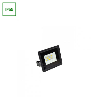 Spectrum NOCTIS LUX 3 LED floodlight 10W 3000K 950 lumens 230V IP65 IK07 Black outdoor lighting