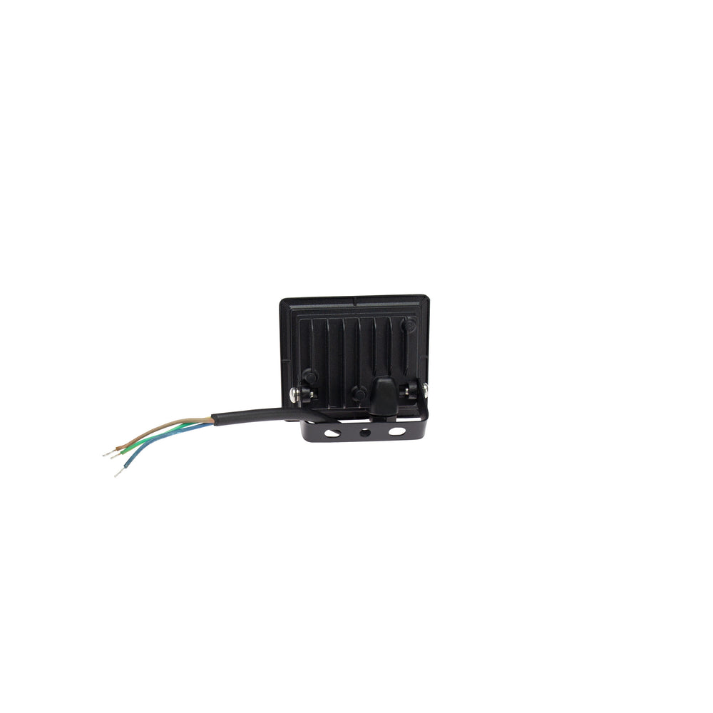 Spectrum NOCTIS LUX 3 LED-Strahler 10W 3000K 950 Lumen 230V IP65 IK07 Schwarz Außenbeleuchtung