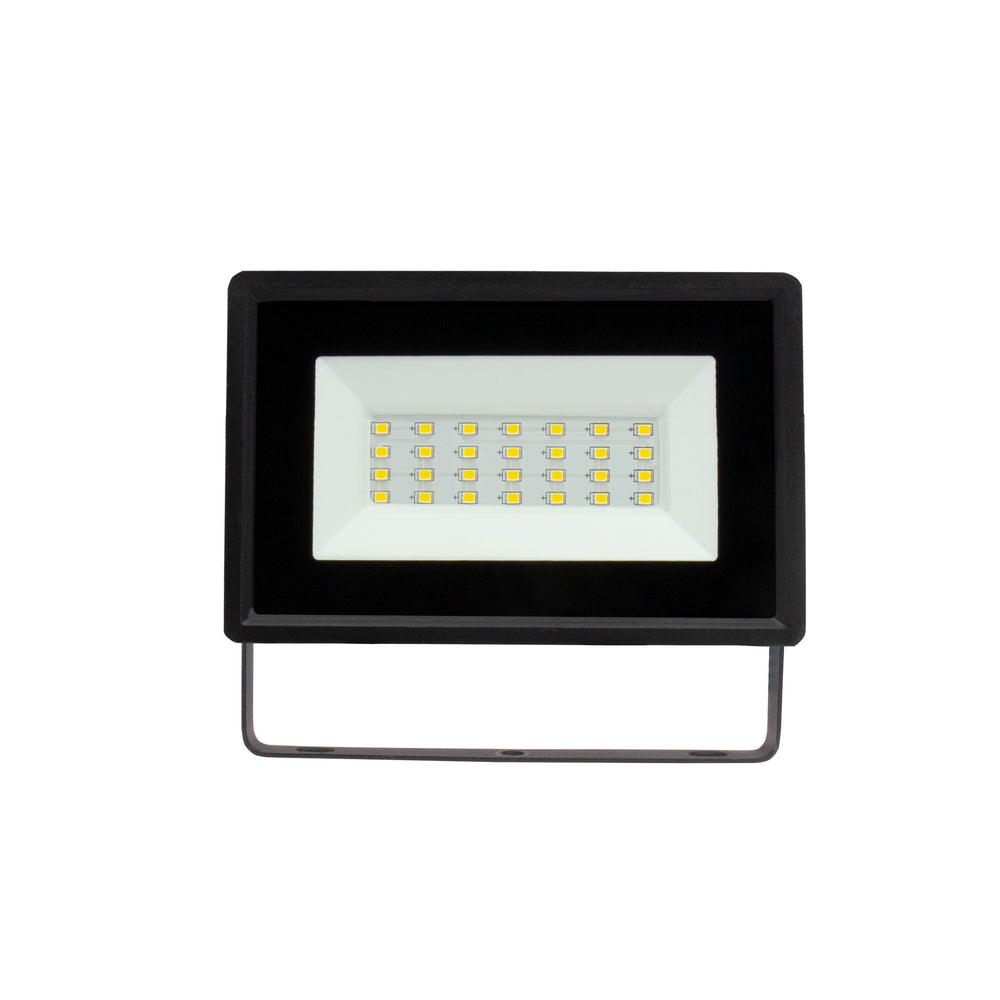 Spectrum NOCTIS LUX 3 LED Strahler 20W 3000K 1950 Lumen 230V IP65 IK07 Schwarz Außenbeleuchtung