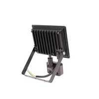 Spectrum NOCTIS LUX 3 LED Strahler 30W 6000K 230V IP44 Schwarz mit PIR-Sensor für Außenbeleuchtung