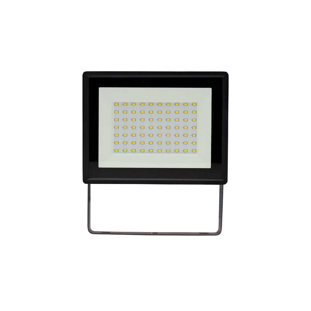 Spectrum NOCTIS LUX 3 LED-Strahler 50W 6000K 4700 Lumen 230V IP65 IK07 Schwarz Außenbeleuchtung