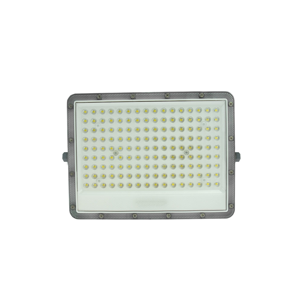 Spectrum LED floodlight 100W 4000K 8300 lumens 230V IP65 IK08 85° beam Gray housing outdoor lighting