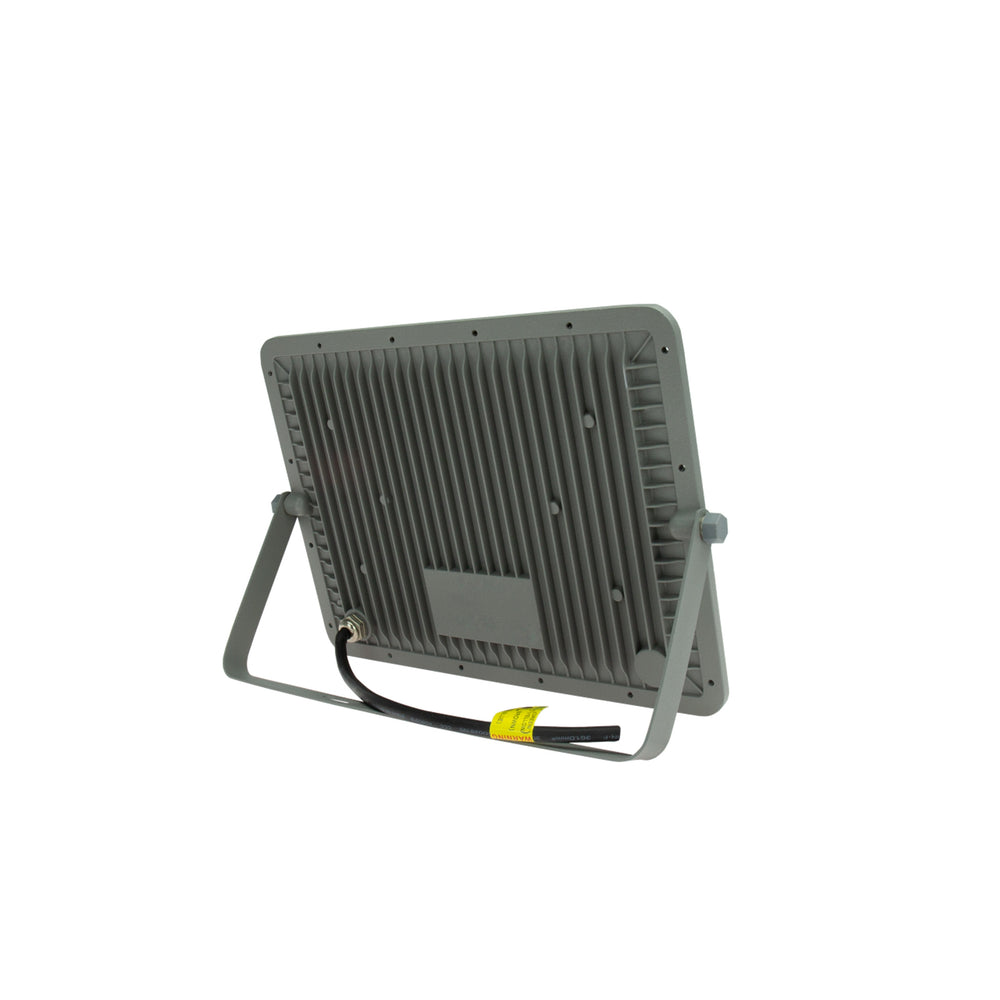 Spectrum LED floodlight 100W 4000K 8300 lumens 230V IP65 IK08 85° beam Gray housing outdoor lighting