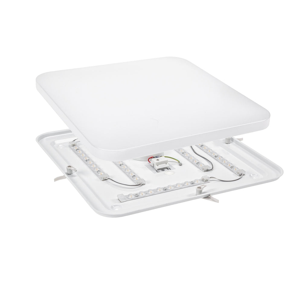 Spectrum NYMPHEA 2 LED ceiling light 36W 6000K 230V IP20 IK10 White 2600 lumens 430mm