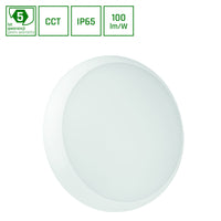 Spectrum NYMPHEA CITY PRO LED surface round light 18W 230V CCT 1800 lumens IP65 IK10 sensor