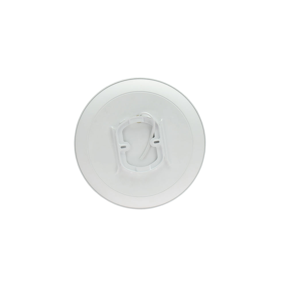 Spectrum LED surface light with sensor 18W 3000K 1950 lumens 230V IP54 IK04 White Black round