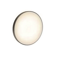 Spectrum LED surface light with sensor 18W 3000K 1950 lumens 230V IP54 IK04 White Black round