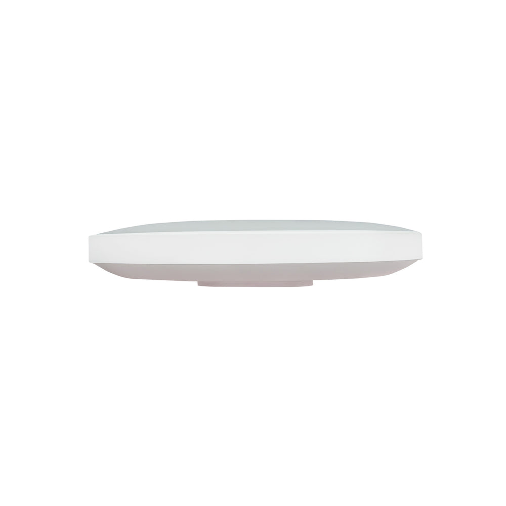Spectrum NYMPHEA LED ceiling light 24W 4000K 230V IP54 round 320mm White Black surface mount