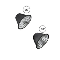 Spectrum Andromeda LED Einbaustrahler schwarz, 3000 Lumen, 3000K, IP20, CRI >90, 36°/60° Abstrahlwinkel, 15-27W einstellbar