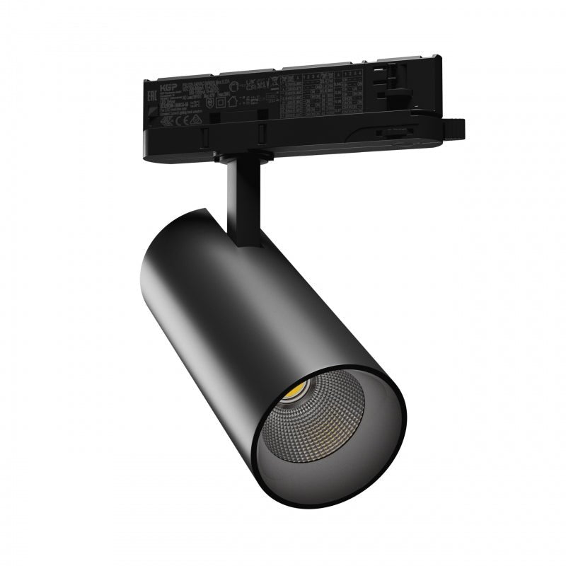 Spectrum Andromeda LED Einbaustrahler schwarz, 3000 Lumen, 3000K, IP20, CRI &gt;90, 36°/60° Abstrahlwinkel, 15-27W einstellbar