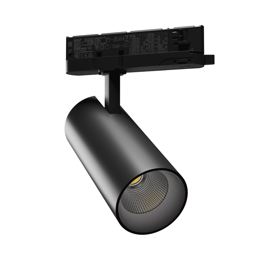 Spectrum Andromeda LED Einbaustrahler schwarz, 3000 Lumen, 3000K, IP20, CRI &gt;90, 36°/60° Abstrahlwinkel, 15-27W einstellbar