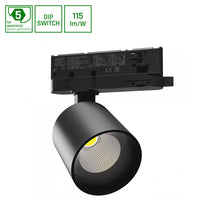 Spectrum Artemida mini LED-Spot 6,5-20W 4000K schwarz mit CRI >90 und verstellbarem Winkel 36-60º IP20 Innengebrauch