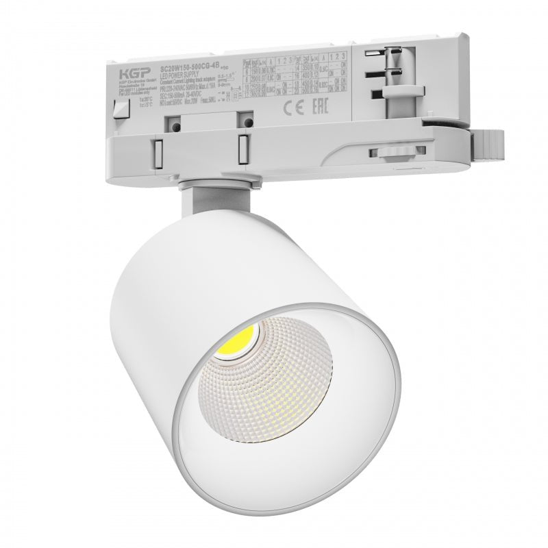 Spectrum Artemida mini LED-Spot 20W 230V neutralweiß 4000K CRI&gt;90 Lumen IP20 weiß 36/60 Grad 2 Jahre Garantie