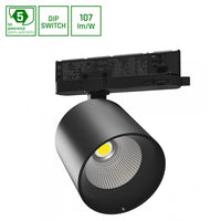 Spectrum Artemida Maxi LED schwarz, 4000K, 4500 Lumen, CRI >90, 42W, anpassbare Leistung, IP20, 3-Phasen-Schienenmontage