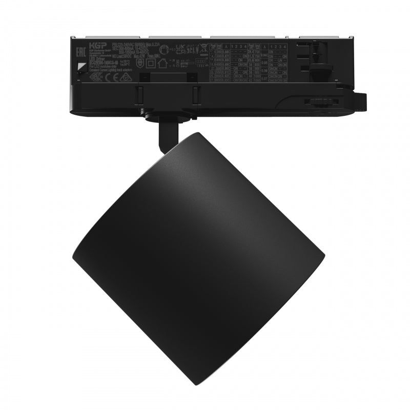 Spectrum artemida maxi LED 42W 3000K schwarze Deckenleuchte, CRI &gt;90, 4500 Lumen, IP20, 36-60 Grad, 2 Jahre Garantie