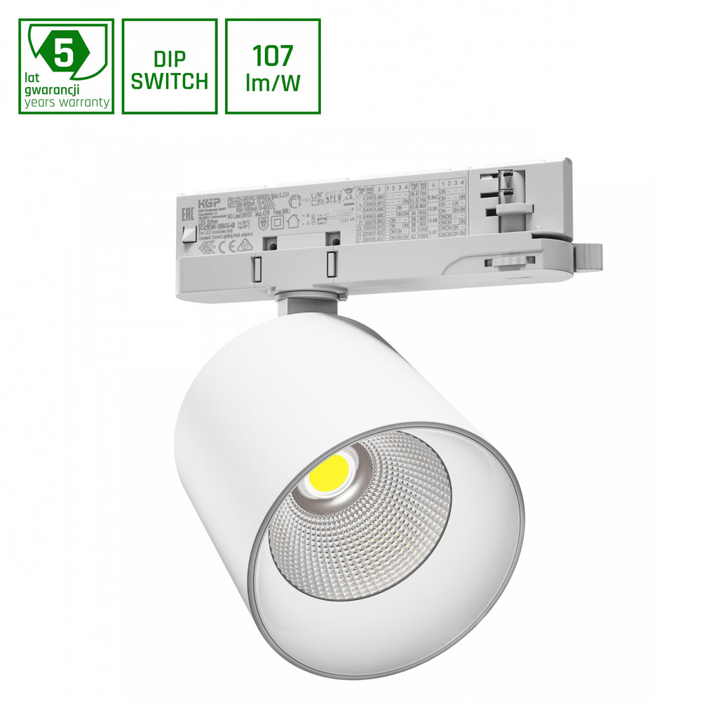 Spectrum Artemida Maxi LED 4500 Lumen, NW 4000K, anpassbar 12-42W 230V, CRI&gt;90, IP20, 36-60 Grad Strahlungswinkel