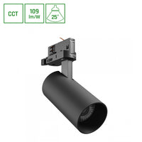 Spectrum Andromeda Prime LED Strahler 3-Phasen 16W 230V CCT 25° 1750 Lumen IP20 Schwarz