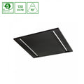 Spectrum Algine Line LED-Deckenpaneel schwarz 600x600mm 44W 4000K 5700 Lumen IP20 nicht dimmbar
