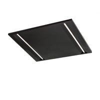 Spectrum Algine Line LED-Deckenpaneel schwarz 600x600mm 44W 4000K 5700 Lumen IP20 nicht dimmbar