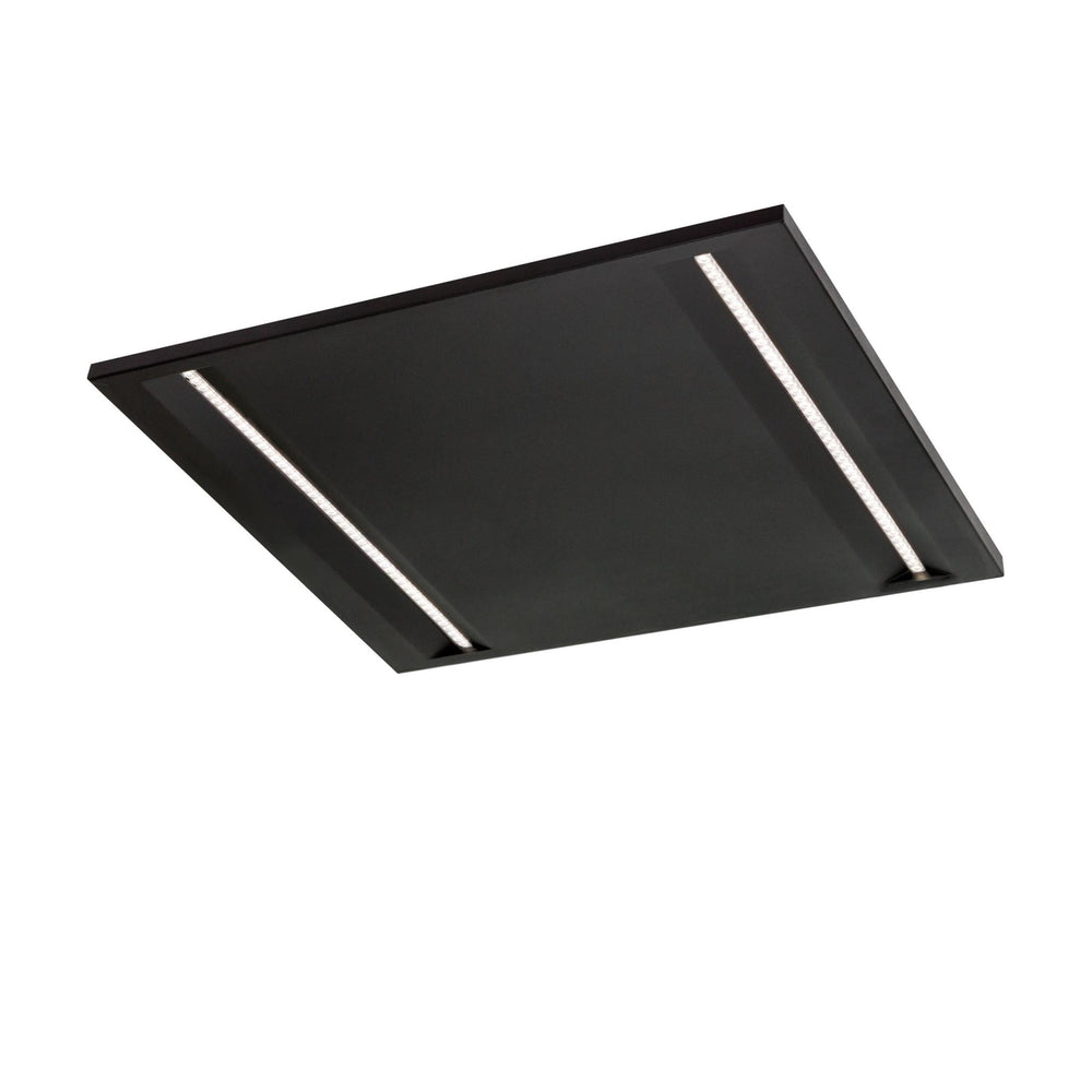 Spectrum Algine Line LED-Deckenpaneel schwarz 600x600mm 44W 4000K 5700 Lumen IP20 nicht dimmbar