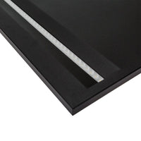 Spectrum Algine Line LED-Deckenpaneel schwarz 600x600mm 44W 4000K 5700 Lumen IP20 nicht dimmbar