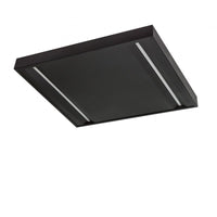 Spectrum Algine Line LED-Deckenpaneel schwarz 600x600mm 44W 4000K 5700 Lumen IP20 nicht dimmbar