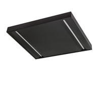 Spectrum Algine Line LED-Deckenpaneel schwarz 600x600mm 44W 4000K 5700 Lumen IP20 nicht dimmbar