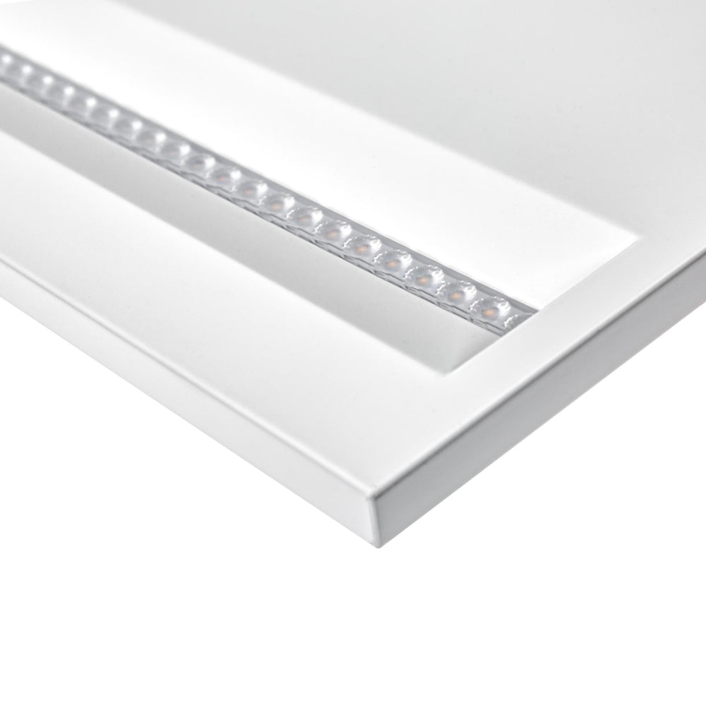 Spectrum Algine Line LED 230V Panel 44W 5700 Lumen 4000K 600x600mm IP20 Farbe Weiß für Bürobeleuchtung