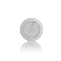 Spectrum round LED cabinet light 2.9W WW with PIR sensor, 170 lumens, 3000K, IP20, dimmable, surface mount