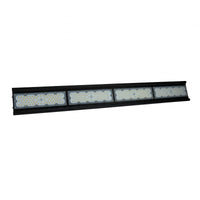 Spectrum Halls Line LED pendant lamp 200W black, 4000K, 30000 lumens, dimmable, IP66, 90° angle, industrial lighting
