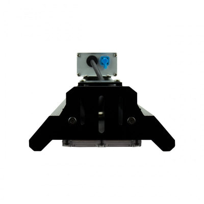 Spectrum Halls Line LED-Hängeleuchte 200W schwarz, 4000K, 30000 Lumen, dimmbar, IP66, 90° Winkel, industrielle Beleuchtung