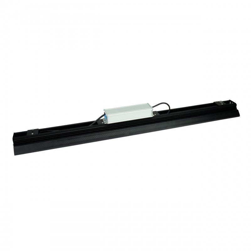 Spectrum Halls Line LED pendant lamp 200W black, 4000K, 30000 lumens, dimmable, IP66, 90° angle, industrial lighting