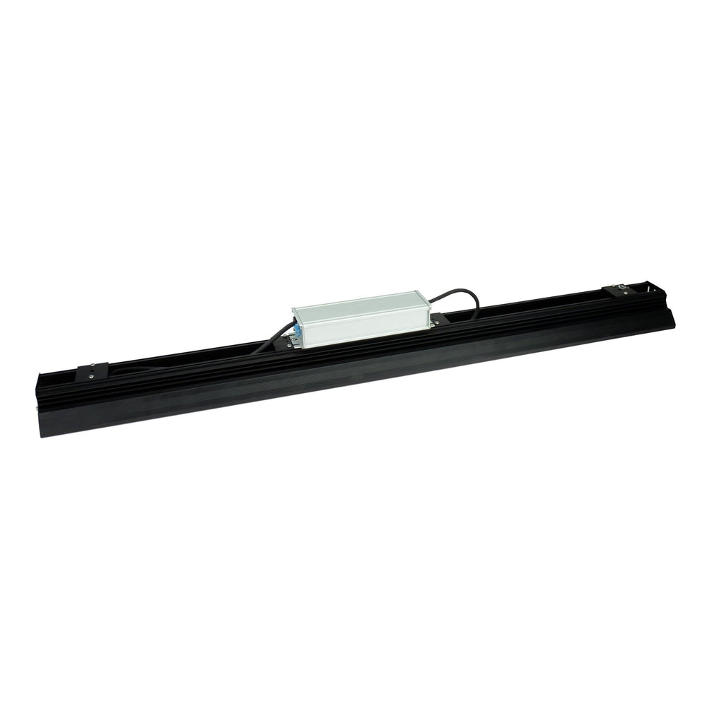 Spectrum Halls Line LED pendant lamp 200W black, 4000K, 30000 lumens, dimmable, IP66, 90° angle, industrial lighting